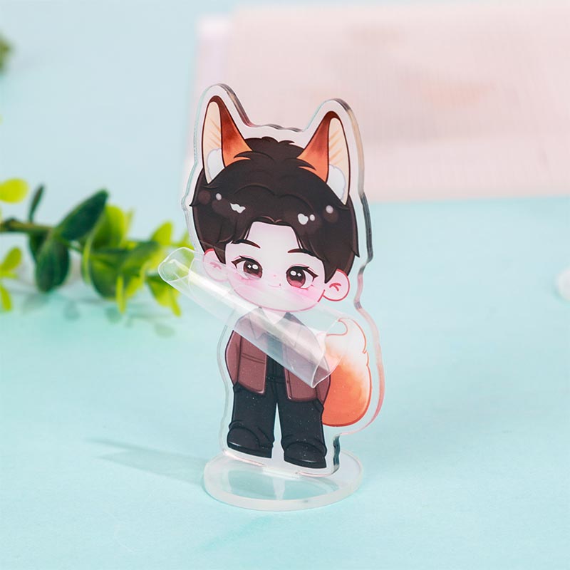 Standes de anime em acrílico transparente